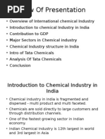 Chemical Sector in India