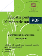 Educatie pentru o alimentatie sanatoasa 2.ppt