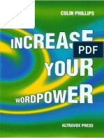 Increase Your Eord Power Word Formation.