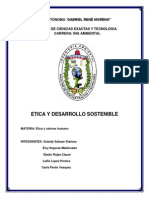 Etica y Desarrollo Sostenible