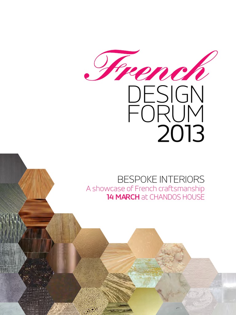 French Design Forum 2013 Showcase | PDF | Interior Design | Art Media