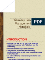 Pharmacy Services Management in Hospitals