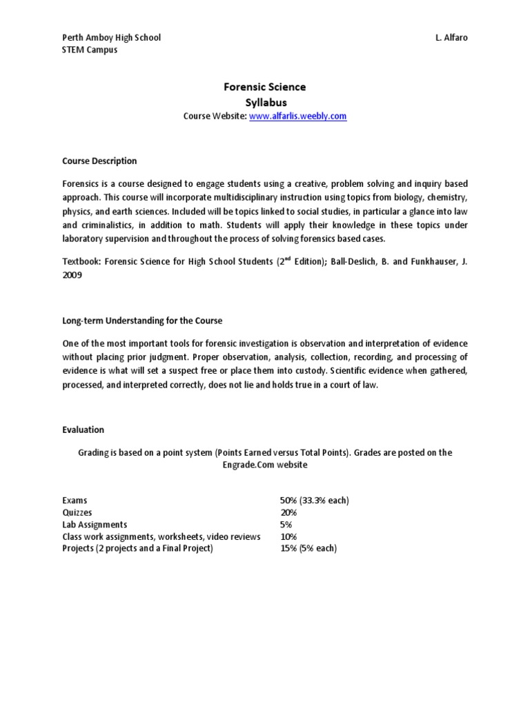 worksheet Forensic Science Case Study Worksheet alfaro forensics curriculum forensic science crime scene