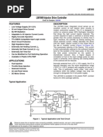 LM1949 Injector Drive Controller: Features Description