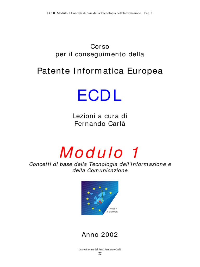 (eBook) Ita Informatica Guida Patente Europea Del Computer