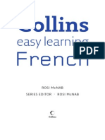 Collins Easy Learning Audio French Stage 1