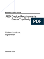 AED Design Requirements - Grease Trap - Sep09