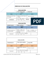 rbricas de evaluacin