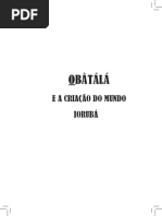 Obatala e a Criacao Do Mundo Ioruba