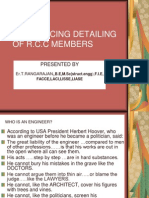 Reinforcing Detailing of R.C.C Members: Presented by