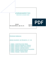 Zgradarstvo Uvod Elaborat PDF