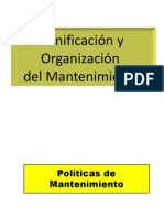 2 - Planificacion y Organizacion de Mantto