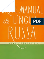 Breve Manual de Língua Russa - Nina Potapova