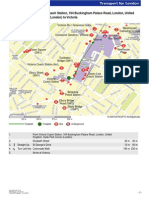 Route Option From Victoria Coach Station, 164 Buckingham Palace Road, London, United Kingdom, Hyde Park Corner (London) To Victoria