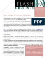 Flash Contencioso Arbitragem - Novo Codigo de Processo Civil a Lupa -10.07.2013