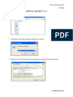 Tutorial Installasi Dev C++