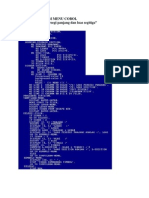 Listing Program Menu Cobol PDF