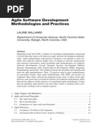 Agile Software Development Methodologies and Practicies - 2010