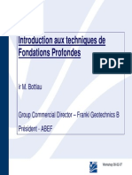 1 Techniques de Fondations Profondes M Bottiau PDF