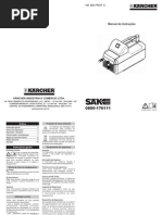 Manual Lavadora de Alta Pressão HD 585