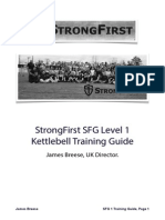Strongfirst SFG Level 1 Kettlebell Training Guide: James Breese, Uk Director