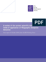 Polygraphic Deception Detection