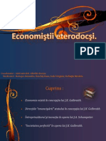Economiştii Eterodocşi