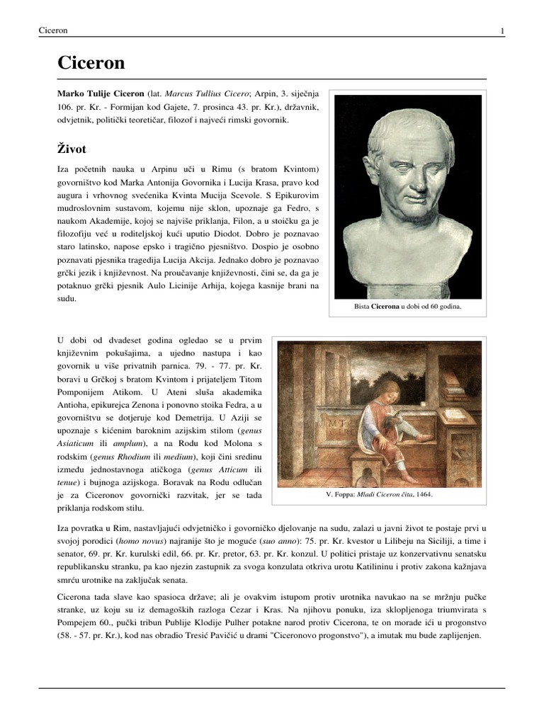 Ciceron PDF | PDF
