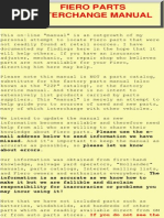 Download Pontiac Fiero 84-88 - Parts Interchange Manual by Mickey Akame SN183079927 doc pdf