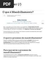 O que é Mandrilhamento_ - And After