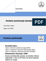 Devizno Poslovanje Banaka I Tvrtki