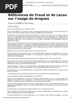 Download Evelyne CHAMBEAU _ Rfrences de Freud et de Lacan sur lusage de droguespdf by Feng SN183097787 doc pdf