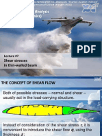 S5 L07 Shear Stresses in Thin-Walled Beam