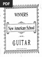 Winner's Complete New American School For The Guitar - 19th Century PDF