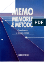 Memo, Memoria e Metodo - 6 - Potenziamento e Dinamica Mentale PDF