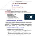 Formato de Ejemplo de Programa de Auditoria de TI