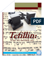 Tefillin, What Does The Bible Say?