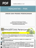 Download PENGANTAR-PWK-Unsur-dan-Proses-Perencanaan1ppsx by Kurni Awan SN183125639 doc pdf