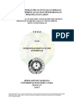 Evaluasi Tingkat Pelayanan Jalan PDF