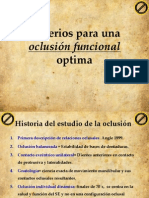 Oclusion Funcional Optima