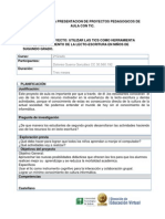 Proyecto Dolores Guerra - Utilizar Las Tics Como Herramienta para El Mejoramiento de La Lecto Escritura en Niños de Segundo Grado