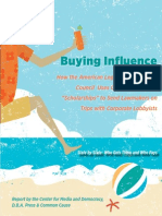 BUYING INFLUENCE Main Report PDF