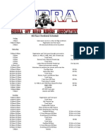Sorra Schedule MX & XC & SXS PDF