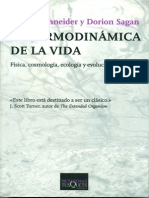 La Termodinamica de La Vida