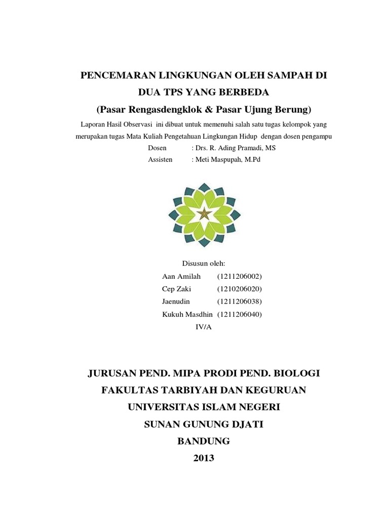Contoh Teks Laporan Hasil Observasi Tentang Rumah Sakit