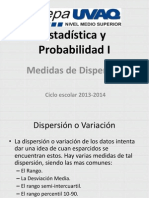 Medidas de Dispersion