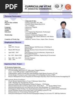 Curriculum Vitae