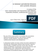 Associations Between Periodontal Diseases