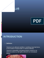 Calculus: Formation, Composition, Distribution and Factors