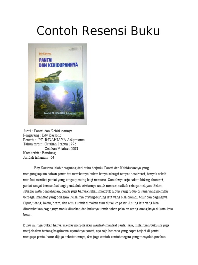 Contoh Resensi Buku.doc